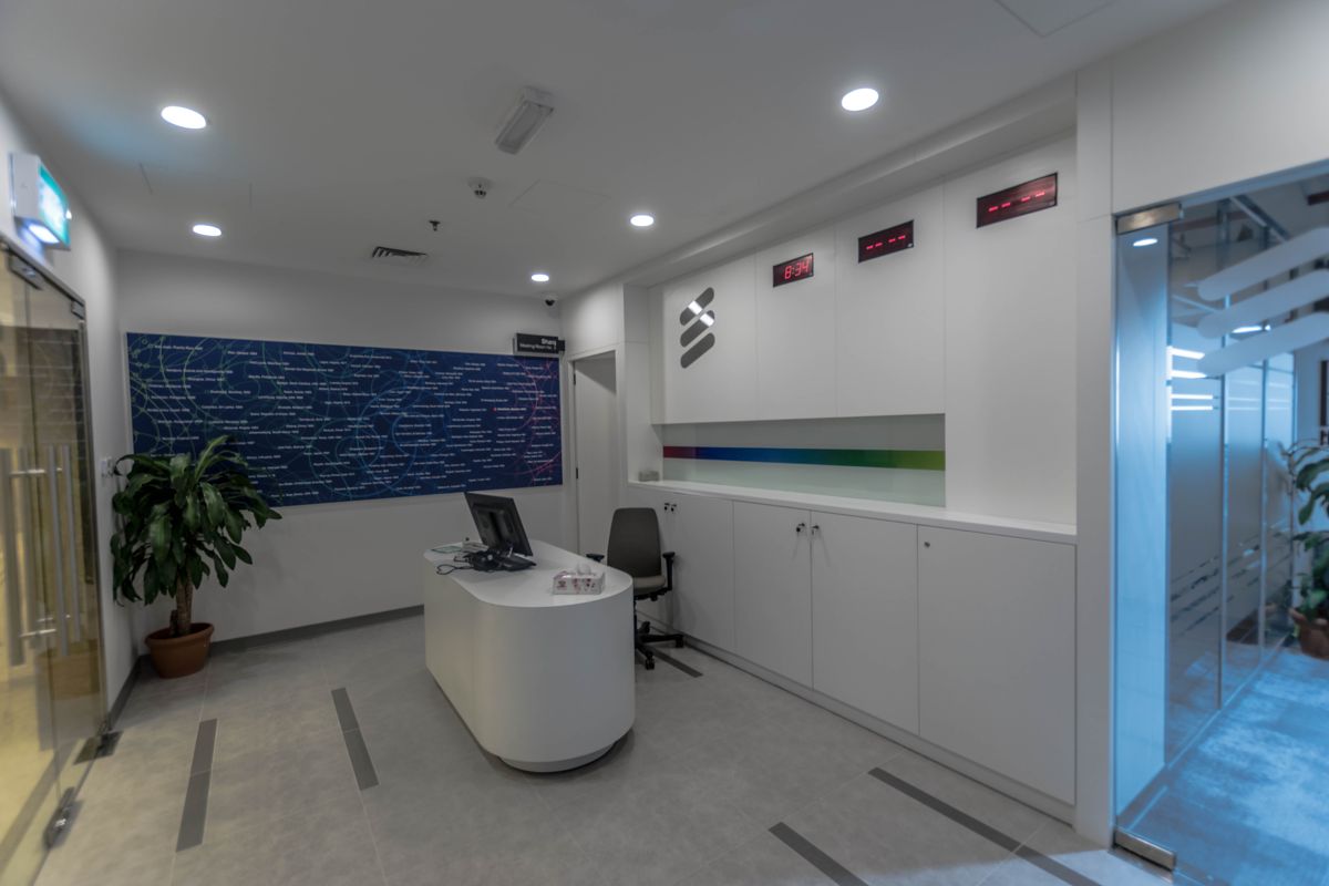 Ericsson office interior