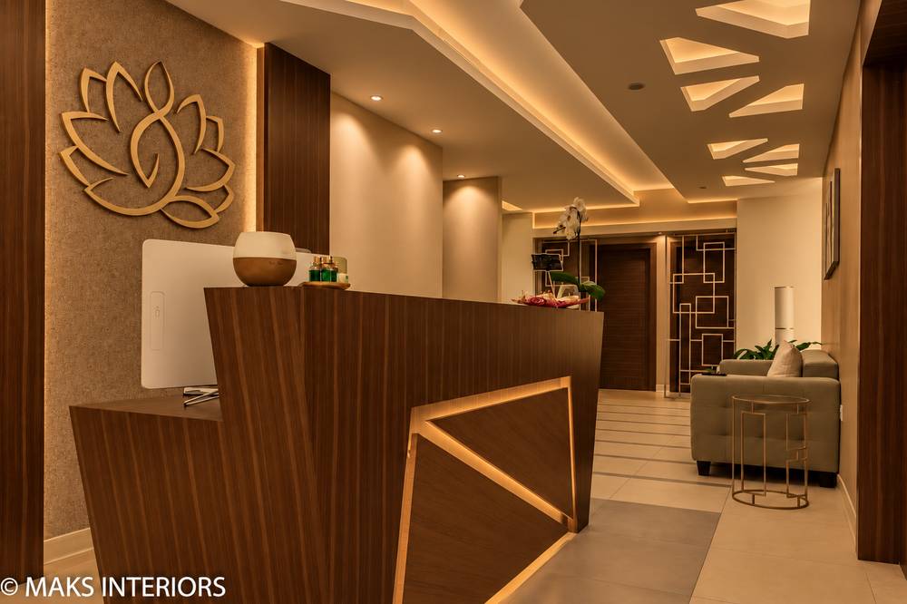 Spaholic Salon interior by MAKS Interiors