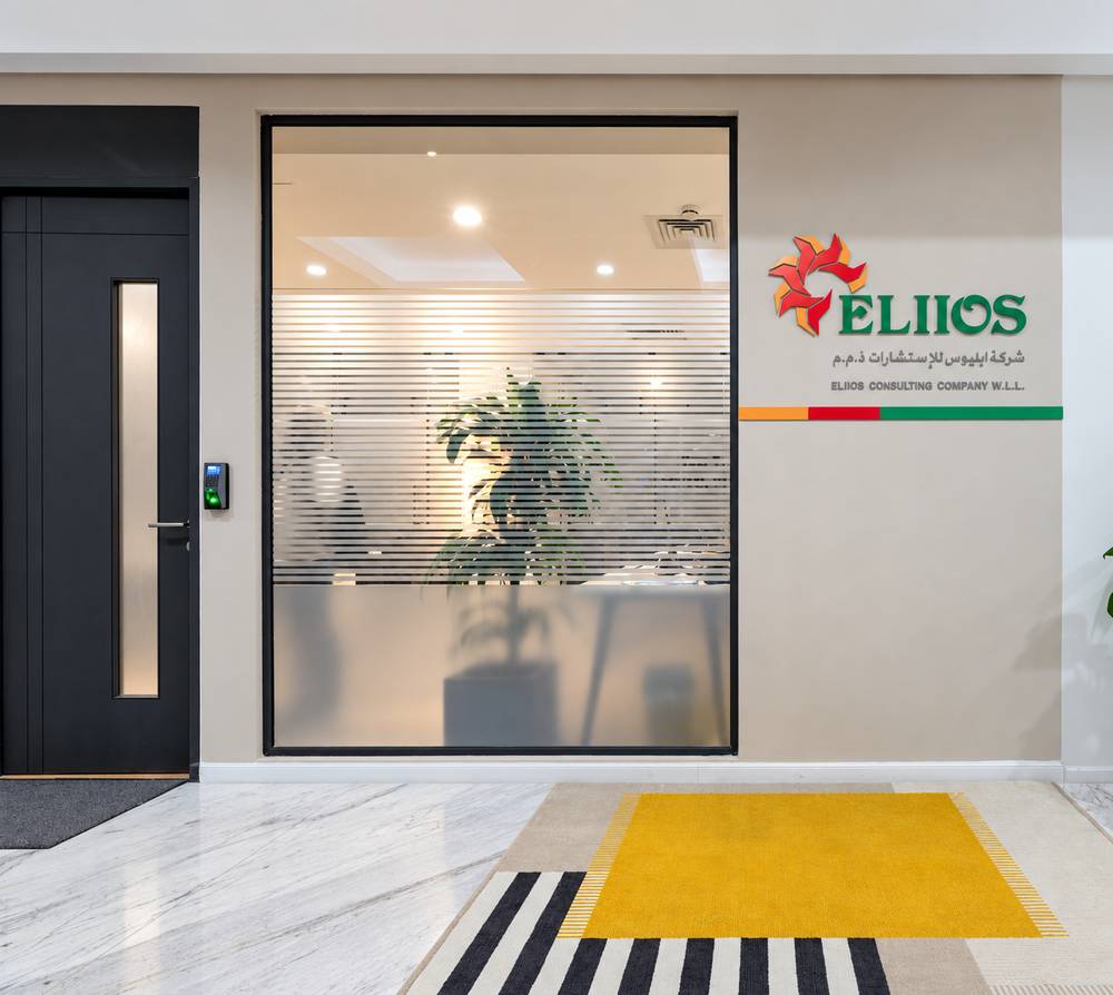 Ellios Consulting office at Sanam Tower interior by MAKS Interiors