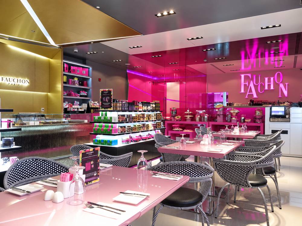 Fauchon Avenues Mall interior by MAKS Interiors