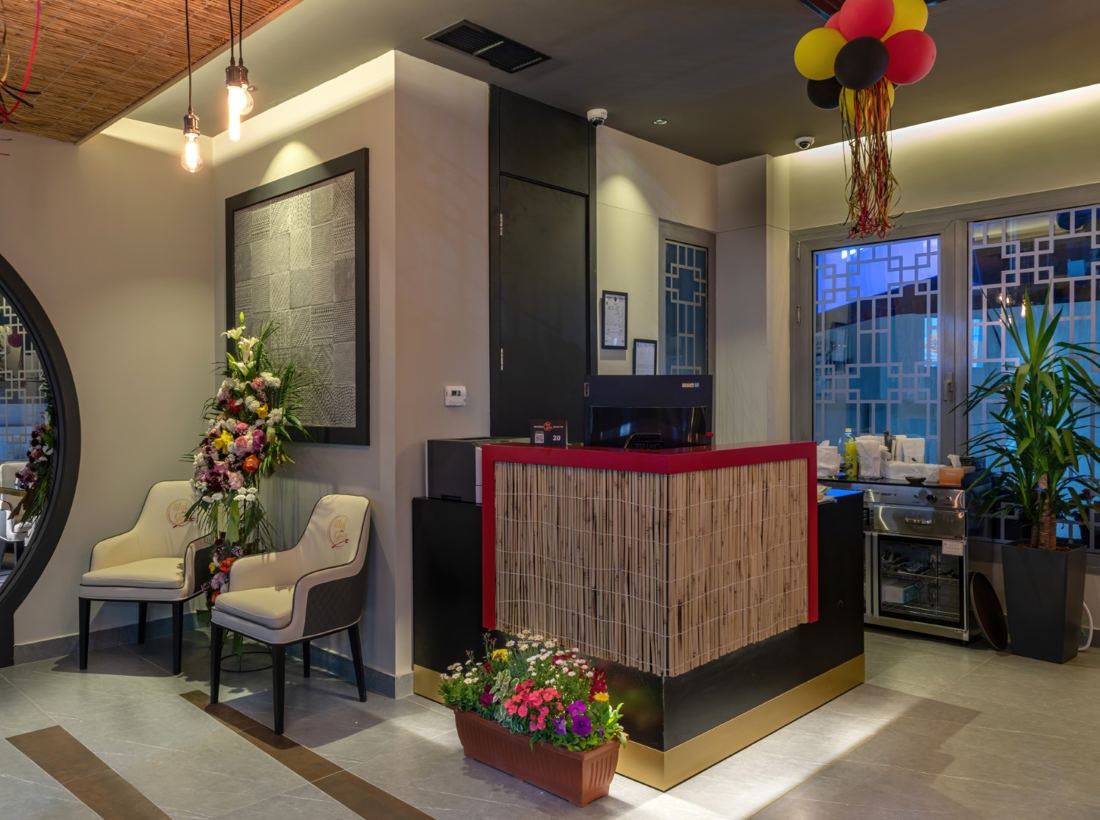 Wok and Grill restaurant interior